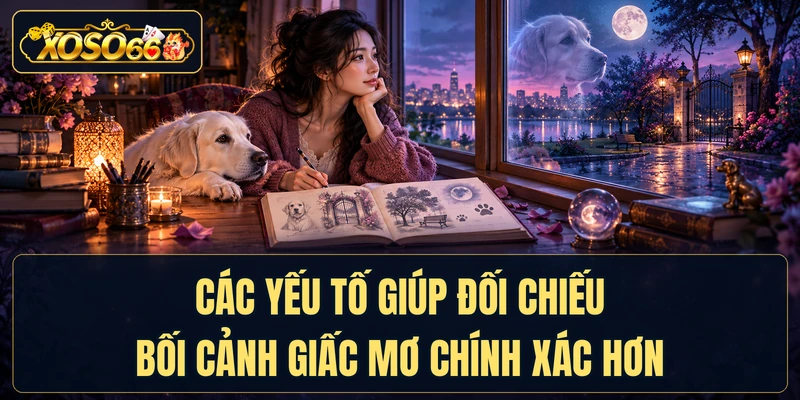 Các yếu tố giúp đối chiếu bối cảnh giấc mơ chính xác hơn